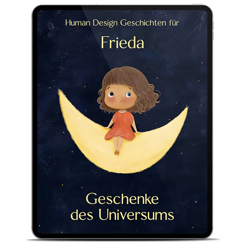 Cover der Human Design Geschichten für Frieda