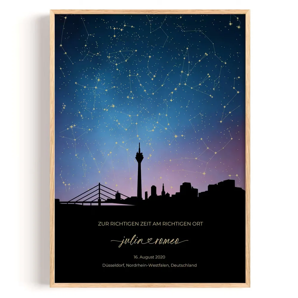 Sternbilder Stadt Düsseldorf