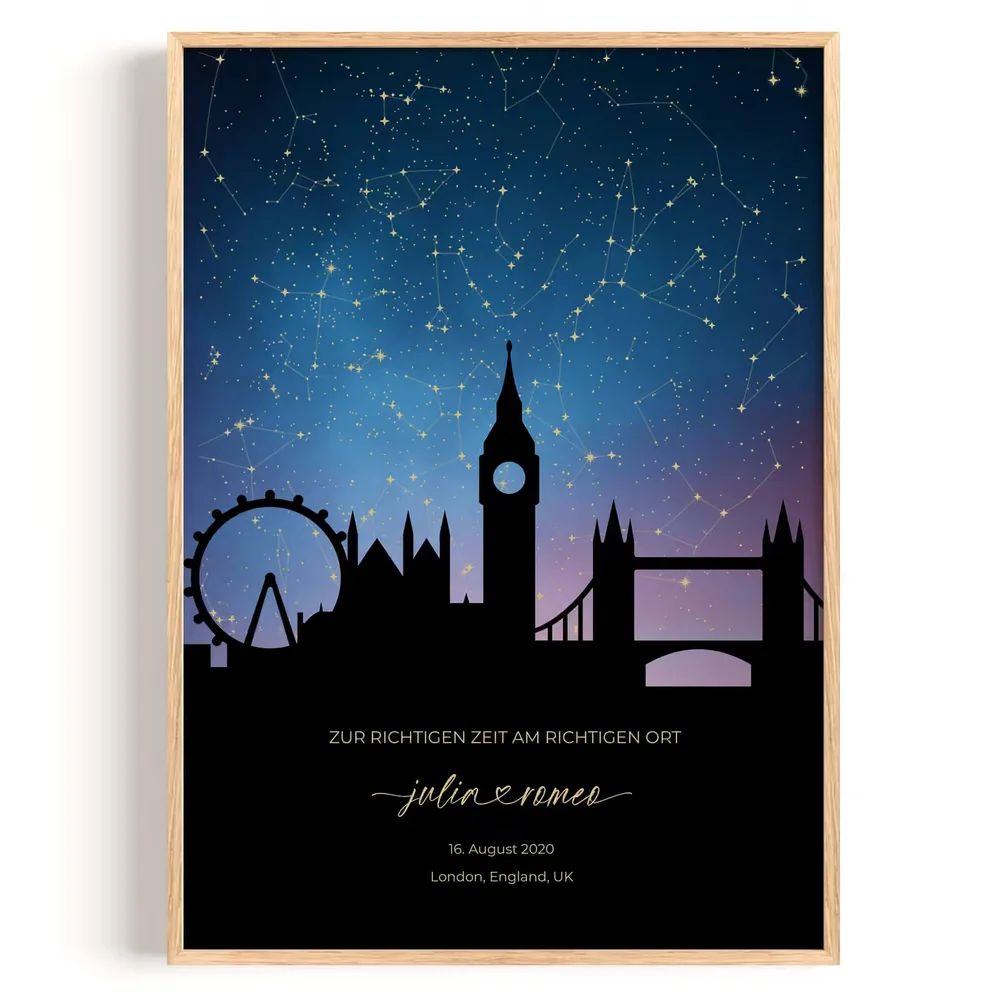 Sternbilder Stadt London