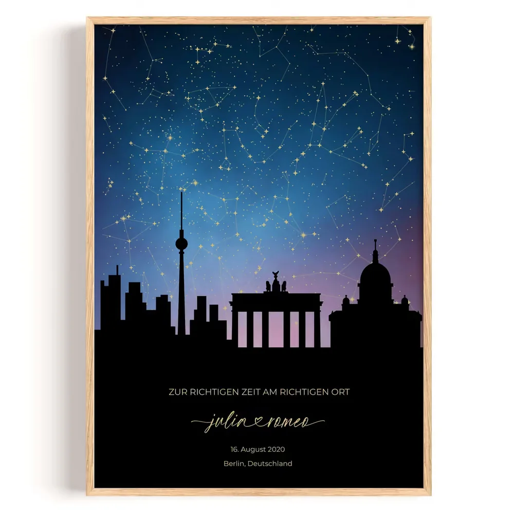 Sternbilder Stadt Berlin