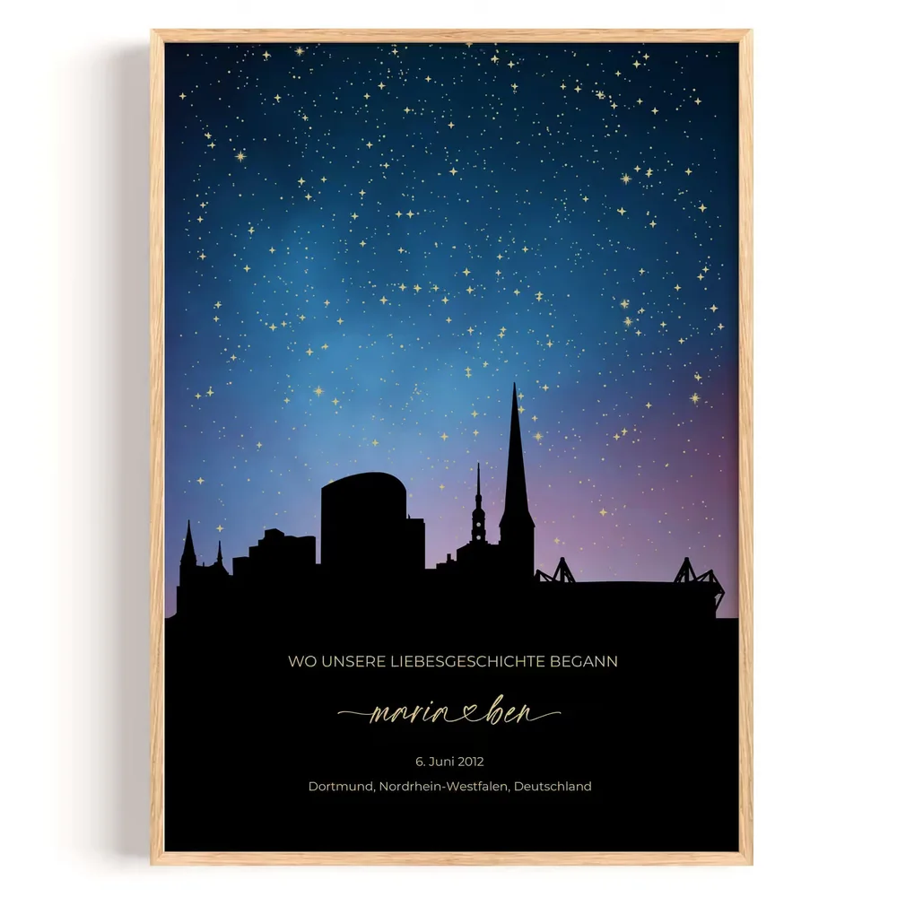 Sternenhimmel Stadt Dortmund