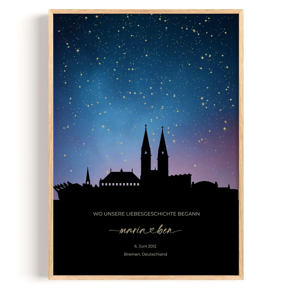 Sternenhimmel Stadt Bremen