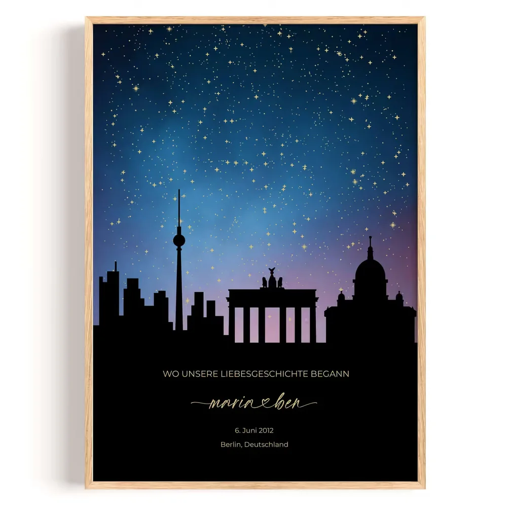 Sternenhimmel Stadt Berlin